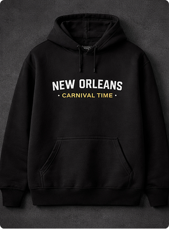 New Orleans Carnival Time Hoodie