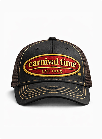 Carnival Time Trucker Hat
