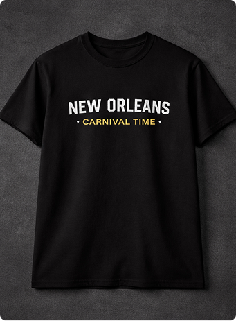 New Orleans Carnival Time Tee