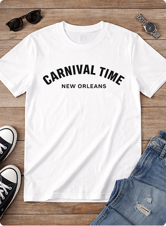 New Orleans Carnival Time Tee